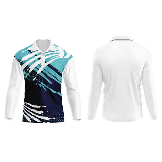 Next Print Polo Neck White Customized Jersey NP00001A252