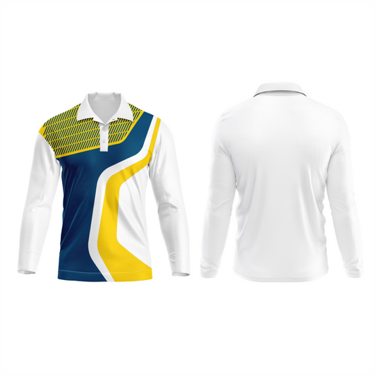 Next Print Polo Neck White Customized Jersey NP00001A250