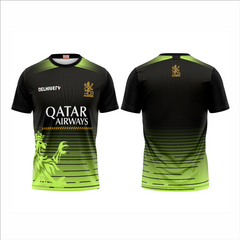 Next Print Customised IPL Royal Challengers Bangalore Printed Jersey T-Shirt.