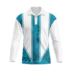 Next Print Polo Neck White Customized Jersey NP00001A142