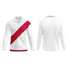 Next Print Polo Neck White Customized Jersey NP00001A122