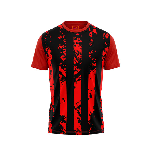 Red Round Neck Half Sleeve Tshirt NextprintrE156