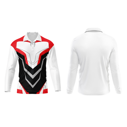 Next Print Polo Neck White Customized Jersey NP00001A77_1