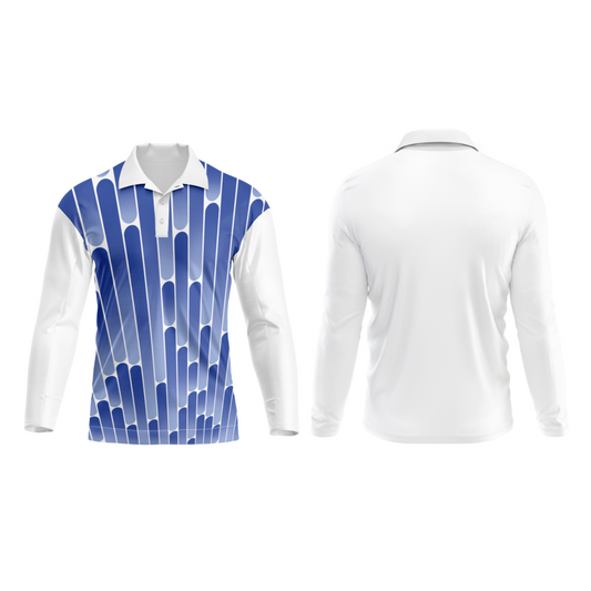Next Print Polo Neck White Customized Jersey NP00001A121