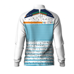 Next Print Printed White Jacket.