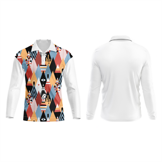 Next Print Polo Neck White Customized Jersey NP00001A215