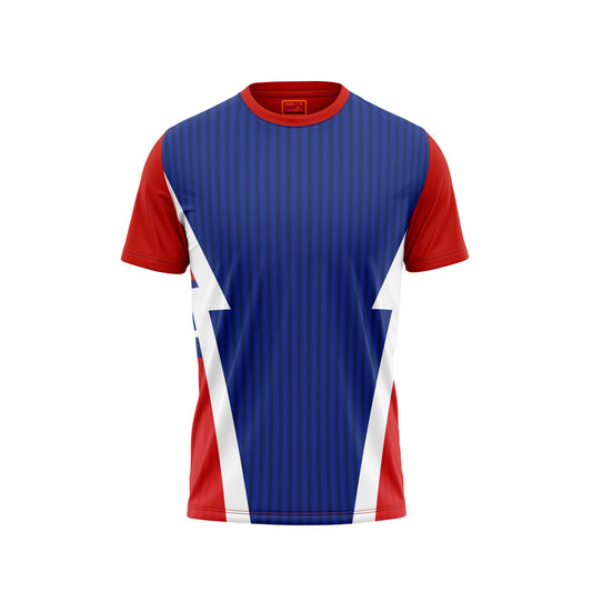 Red Round Neck Half Sleeve Tshirt NextprintrE166