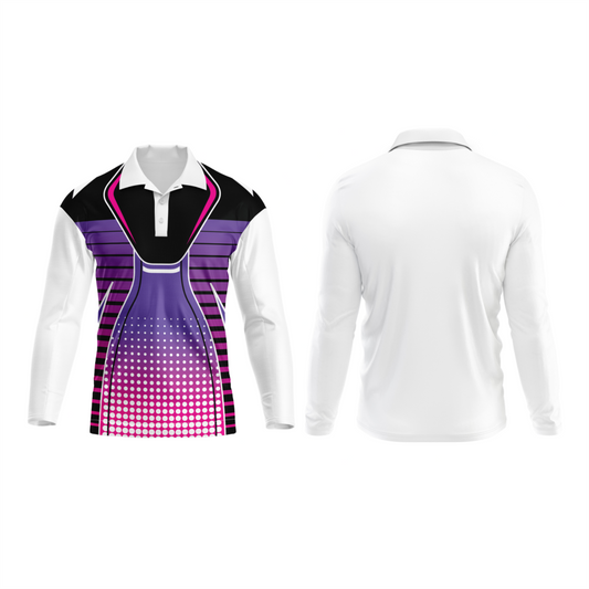 Next Print Polo Neck White Customized Jersey NP00001A119