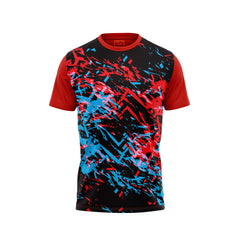 Red Round Neck Half Sleeve Tshirt NextprintrE176