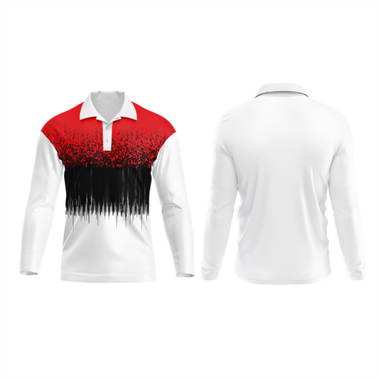 Next Print Polo Neck White Customized Jersey NP00001A118