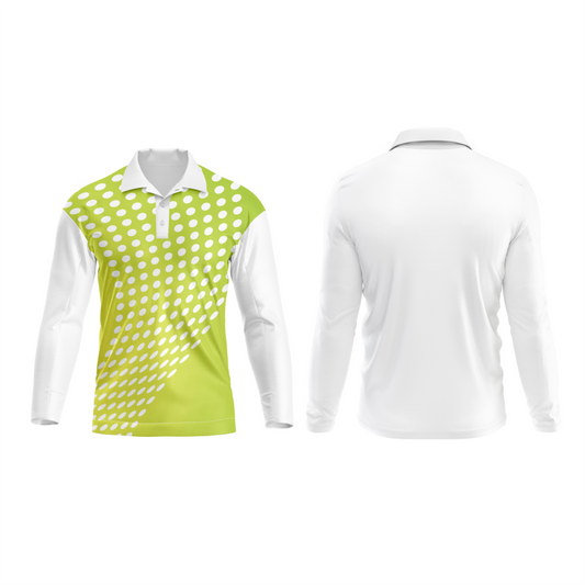 Next Print Polo Neck White Customized Jersey NP00001A117