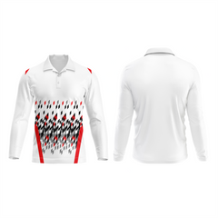 Next Print Polo Neck White Customized Jersey NP00001A116