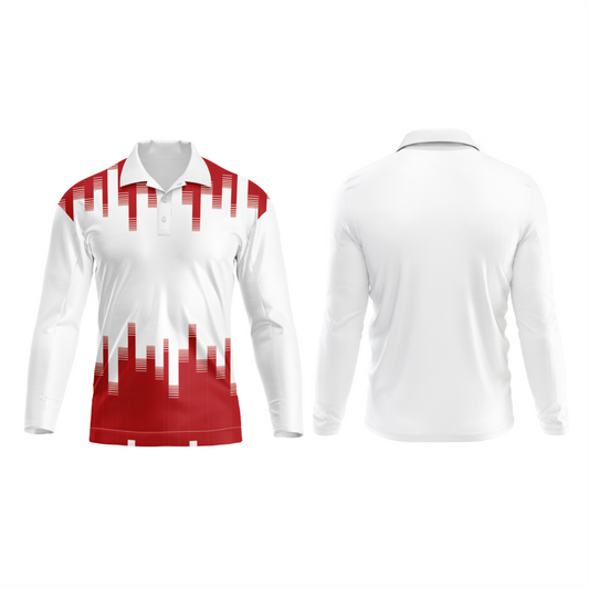 Next Print Polo Neck White Customized Jersey NP00001A114
