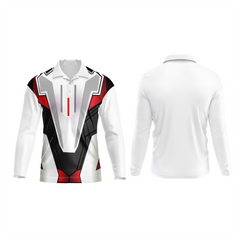 Next Print Polo Neck White Customized Jersey NP00001A113