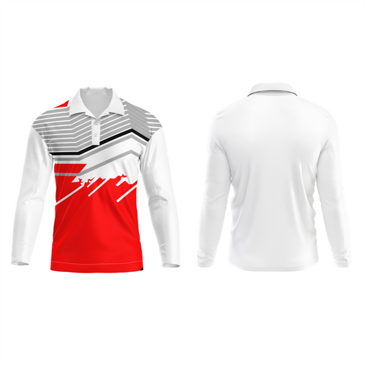 Next Print Polo Neck White Customized Jersey NP00001A112