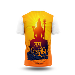 Maha Shivaratri Photo Printed Tshirt