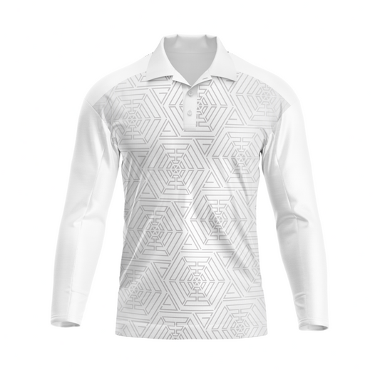 Next Print Polo Neck White Customized Jersey NP00001A15