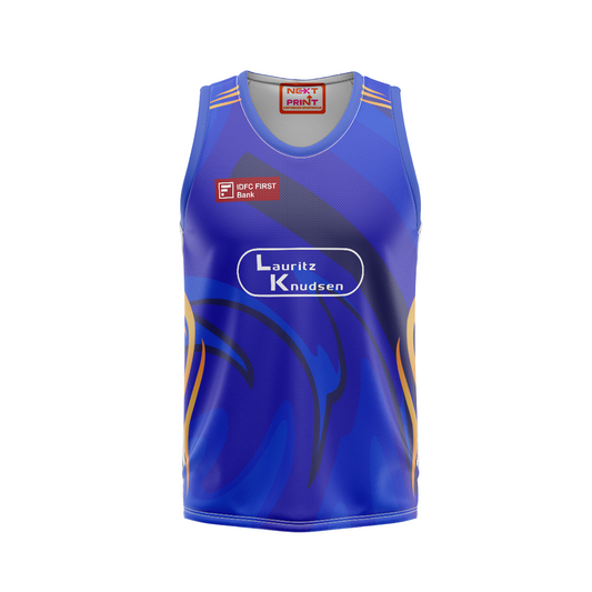 Next Print  Mumbai  Jersey Printed Basketball Jersey T-Shirt.