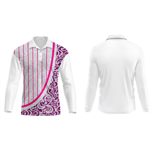 Next Print Polo Neck White Customized Jersey NP00001A110