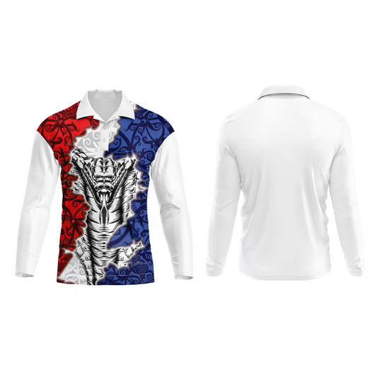 Next Print Polo Neck White Customized Jersey NP00001A108