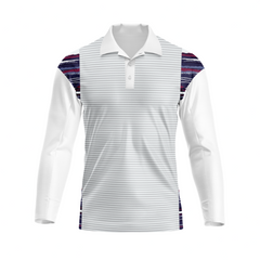 Next Print Polo Neck White Customized Jersey NP00001A165