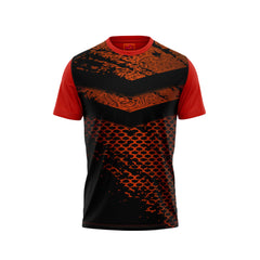 Red Round Neck Half Sleeve Tshirt NextprintrF178