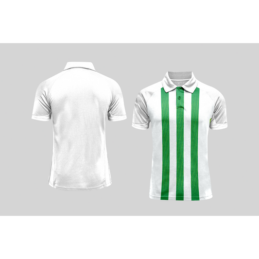 Next Print Cricket Polo Half White Customized Jersey NPCWH00A166