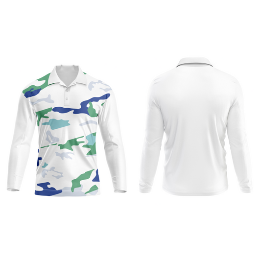 Next Print Polo Neck White Customized Jersey NP00001A104