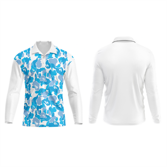 Next Print Polo Neck White Customized Jersey NP00001A103
