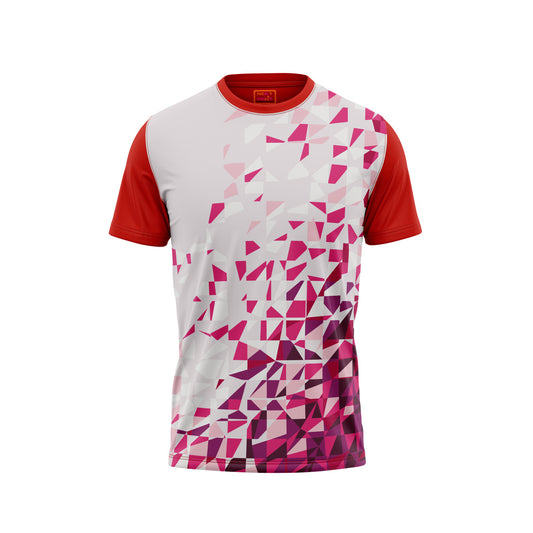 Red Round Neck Half Sleeve Tshirt NextprintrG1106