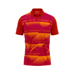 Red Polo Neck Half Sleeve T Shirt Nextprintr247