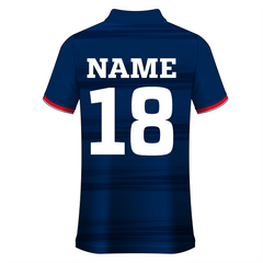 Customized blue red jersey - 1704310369