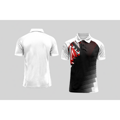 Next Print Cricket Polo Half White Customized Jersey NPCWH00A172
