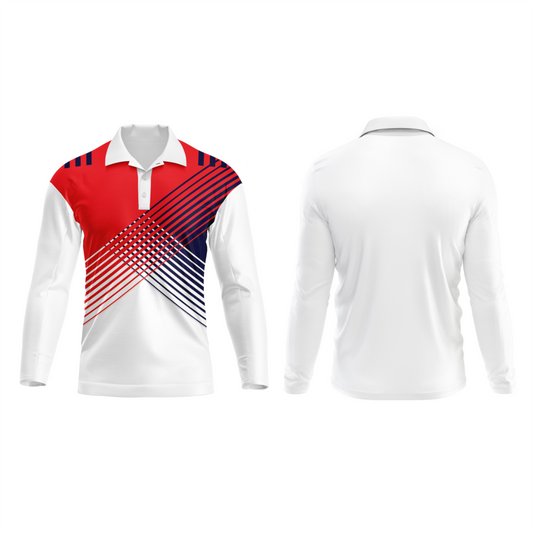 Next Print Polo Neck White Customized Jersey NP00001A98