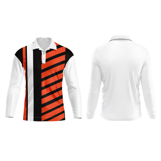 Next Print Polo Neck White Customized Jersey NP00001A97