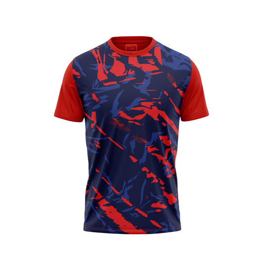 Red Round Neck Half Sleeve Tshirt NextprintrG1164