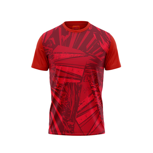 Red Round Neck Half Sleeve Tshirt NextprintrG1185