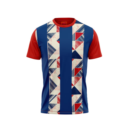 Red Round Neck Half Sleeve Tshirt NextprintrG1188