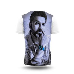 Rohit Sharma Photo Printed T-Shirt.