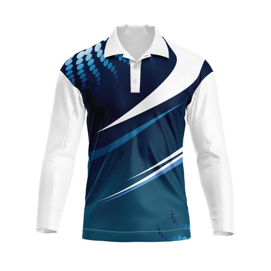 Next Print Polo Neck White Customized Jersey NP00001A17