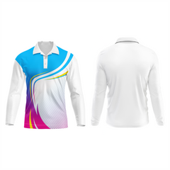 Next Print Polo Neck White Customized Jersey NP00001A212