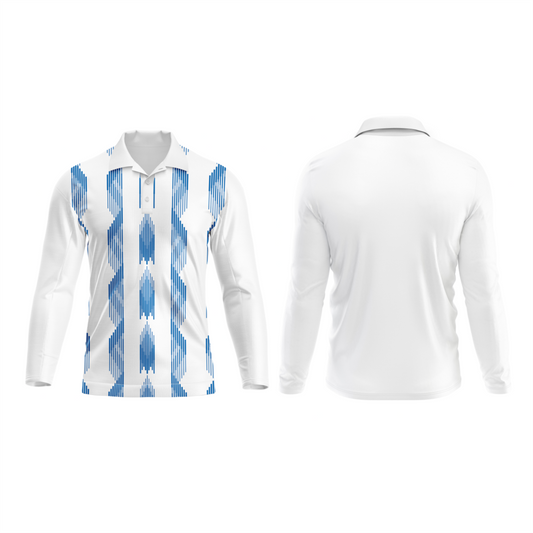 Next Print Polo Neck White Customized Jersey NP00001A85