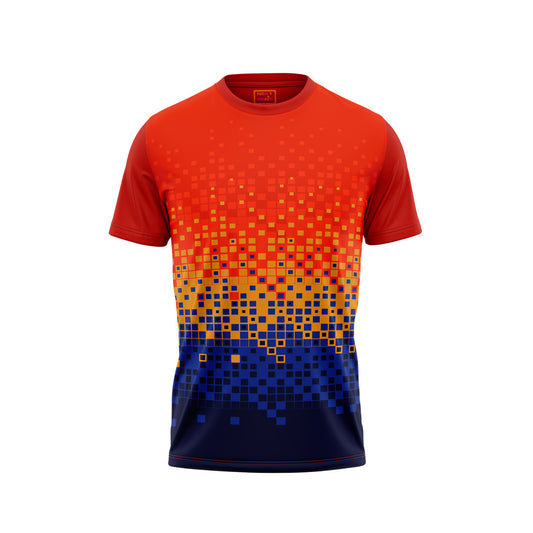 Red Round Neck Half Sleeve Tshirt NextprintrG1268