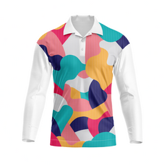 Next Print Polo Neck White Customized Jersey NP00001A189