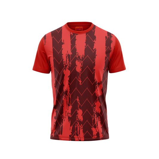 Red Round Neck Half Sleeve Tshirt NextprintrG1288