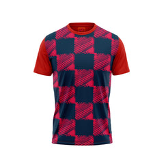 Red Round Neck Half Sleeve Tshirt Nextprintr252