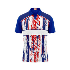 Next Print Customized Polo Neck Royal Blue Jersey NPTS02