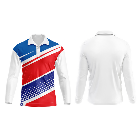 Next Print Polo Neck White Customized Jersey NP00001A81