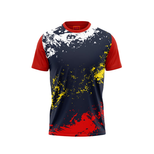 Red Round Neck Half Sleeve Tshirt NextprintrG1300