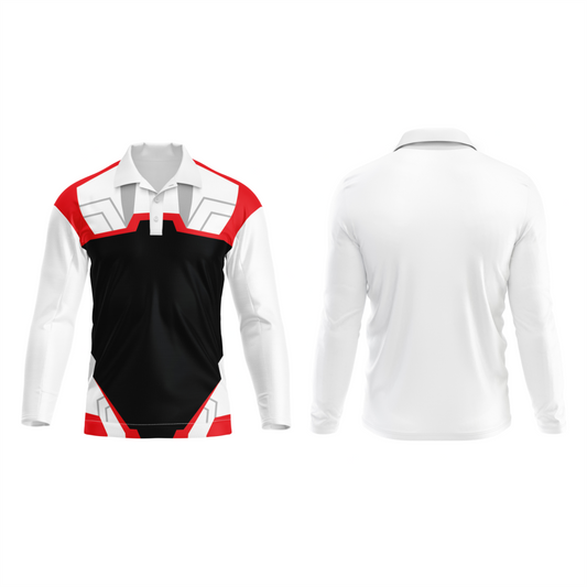 Next Print Polo Neck White Customized Jersey NP00001A79